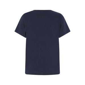 New Arrival High Quality Women's Polyester <b>Slim</b> Fit T-Shirt Short Sleeves Crew Neck Customized Logo Solid Color Shirt - Product Image 2