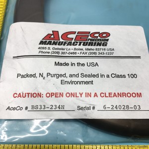 Anillo AceCo BS33-234N, purgado con N2, BS33-234, 128400 - Equipo y piezas de semiconductores de confianza de la marca global Legacy - Product Image 5