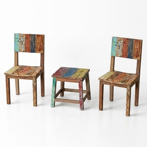 Modern Eco-Friendly <b>Square</b> Reclaimed Painted Solid <b>Wood</b> <b>Coffee</b> <b>Table</b> 41x41 Model TAB26 Living Room Furniture 1 Year Warranty - Product Image 3