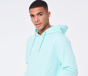 Sudadera con Capucha Naranja para Hombre, Corte Regular, Tejido de Algodón, Informal, con Bolsillo Tipo Canguro, para Otoño, Servicio OEM - Product Image 6