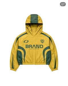 Ensemble de survêtement à capuche et manches longues avec fermeture éclair, style sportif color block, respirant, léger, pour l'été, coupe classique - Product Image 2