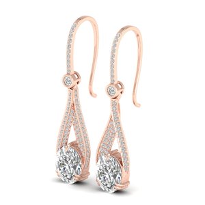 REYES New Design 925 Sterling Silver 5.6 Carat HPHT CVD Lab Grown Diamond Earrings For Women Custom Wedding Gift Fine Jewelry - Product Image 3