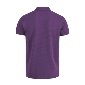 Polo brodé personnalisé en gros, respirant, séchage rapide, écologique, avec fermeture éclair quart de tour pour hommes - Product Image 2