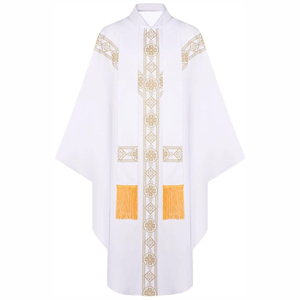 Túnicas de Iglesia Personalizables de Alta Calidad Hechas en Pakistán, Transpirables, Cómodas y de Secado Rápido, Unisex, Estilo Europeo para Coros - Product Image 4