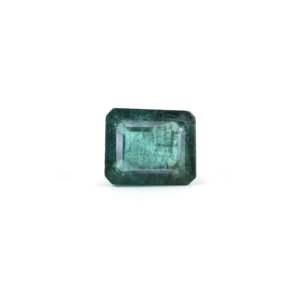 Premium 3.1 Carat Natural Zambian Emerald Loose Gemstone Emerald Cut for Fine Jewelry - Product Image 1
