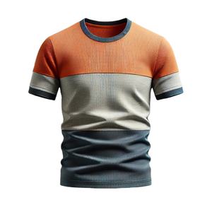 เสื้อยืดแขนสั้นสำหรับผู้ชายเสื้อโปโลแห้งเร็ว100% ลายพิมพ์โลโก้ไม่เหมือนใครผ้าถักน้ำหนักเบาสำหรับฟิตเนสฟิตเนส - Product Image 1