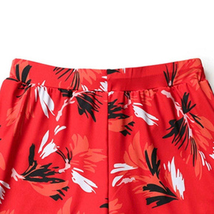 Prix de gros RTS, shorts de bain pour hommes de qualité supérieure, imprimés en rouge, séchage rapide, avec cordon de serrage, shorts de bain décontractés AI-BS-212 - Product Image 5