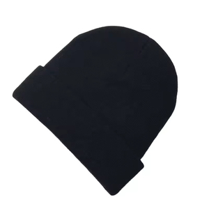 Wholesale Low MOQ Unisex Plain 100% Cotton Custom Color Striped Digital Printing <b>Winter</b> Beanie <b>Hats</b> - Product Image 5