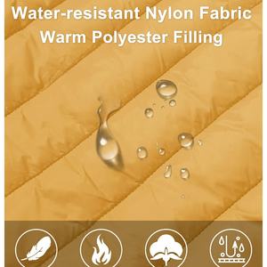 Haute qualité vente coton Style Simple en gros coupe-vent léger résistant à l'eau compressible bouffant gilet pour les femmes - Product Image 5