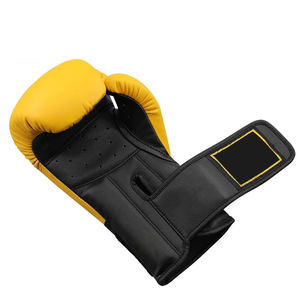 Nouveaux gants de boxe en cuir PU de haute qualité, fabriqués avec des matériaux neufs, équipement d'arts martiaux de qualité supérieure, service OEM - Product Image 2