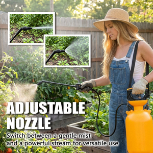 เครื่องพ่นยาแบบสะพายไหล่ขนาด 3 ลิตร/5 ลิตร หัวฉีดปรับได้ แบบพ่นหมอก/พ่นแรงดัน สำหรับรดน้ำต้นไม้และใส่ปุ๋ยในสวน - Product Image 6