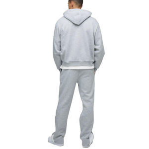 Chándal Informal de Invierno con Cordón Ajustable y Logotipo Personalizado al por Mayor, Chándal Deportivo de Alta Calidad para Hombre - Product Image 4