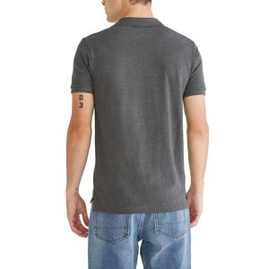 Polos de Hombre de Primera Calidad con Logotipo Personalizado Bordado, Diseño Sólido, Manga Corta, Polos Lisos Personalizados al por Mayor - Product Image 6
