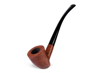 Pipa de Fumar de Madera Premium, Pipa de Tabaco de Madera Hecha a Mano, Accesorio Decorativo Vintage de AALIYAN IMPEX - Product Image 2