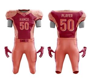 Uniforme de Fútbol Americano Personalizable al Mejor Precio, Hecho en Fábrica con Nombre del Equipo Impreso, Unisex para Adultos y Jóvenes, Opciones de Tallas Grandes - Product Image 1