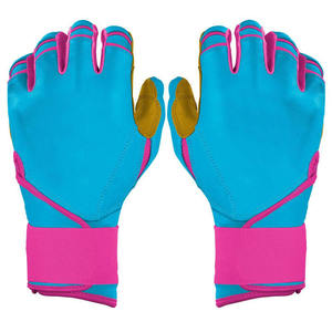 Gants de frappe en cuir blancs respirants avec fermeture auto-agrippante unisexe adulte XL pour l'entraînement - Product Image 3