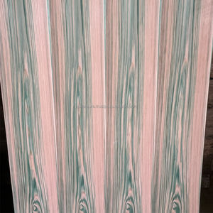 Contrachapado Decorativo IRODORITAI de Cedro Verde Teñido, Tablero de Contrachapado Enchapado con Revestimiento de Uretano, Diseño Japonés a Cuadros para Sala de Estar - Product Image 2