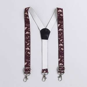 Polka Tots camisa de tirantes con estampado de rayas-Granate - Product Image 2