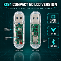 Carte de développement USB FYX Stock T-Dongle-S3 ESP32-S3 K193 K194 K194-B avec écran LCD 0,96 pouces, Wi-Fi, BT, carte TF, double MCU, 16 Mo de mémoire Flash