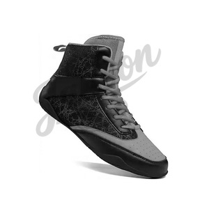 OEM Custom Logo <b>Boxing</b> Shoes Lightweight Comfortable <b>Boxing</b> Boots for Professional Training & Matches Sports Footwear OEM - Product Image 4