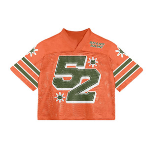 Maillot de football américain pour hommes de haute qualité, logo personnalisé, vêtements de sport d'équipe, uniforme de football respirant - Product Image 1