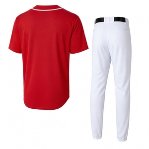 Ensemble d'uniformes d'équipe de baseball professionnelle, maillot respirant haute performance et pantalon de sport pour l'entraînement - Product Image 2