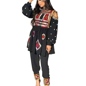 Vestido de fiesta tradicional afgana, vestido de Pashtun, hermoso, hecho a mano, 2023 - Product Image 1