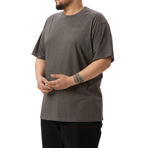 Camiseta Extra Grande para Hombre, Súper Suave, Corte Holgado, Tallas Grandes, Personalizada, 100% Algodón, Manga Corta, Servicio OEM Personalizado - Product Image 4
