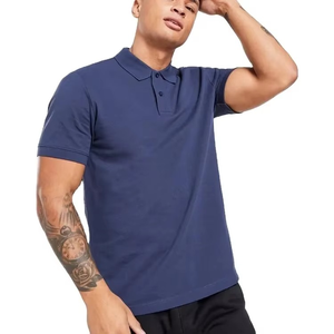 Camisas Polo de Manga Corta para Hombre, Diseño Personalizado al por Mayor con su Propia Marca, Camisas Polo de Golf de Poliéster para Hombre - Product Image 1