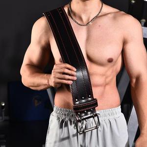 Powerlifting Belt <b>Weight</b> Lifting Belt Prong Weightlifting Belt Anti-Slip Lumbar Double Buckle for Squats Deadlift <b>Bench</b> Press - Product Image 5