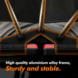 ILANDER Lite Cruiser 140cm Techo Tienda de campaña Nivel de entrada Overland Aluminio Estilo plegable Impermeable a prueba de viento para tienda en la azotea del coche - Product Image 2