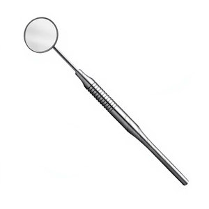 Espejo Bucal Dental Manual Reutilizable con Mango Largo, Reflector Oral de Acero Inoxidable para Examen Dental, Clínica y Cirugía - Product Image 6