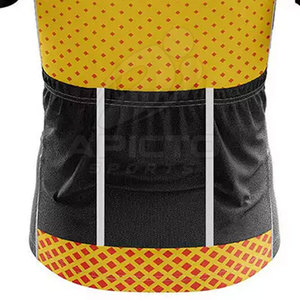 Jersey de Ciclismo Corto para Adultos de Primera Calidad, Tejido Transpirable que Absorbe la Humedad, Ajuste Cómodo, Diseño Personalizado, para Ciclismo de Carretera y Montaña - Product Image 4