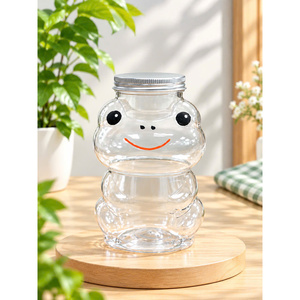 ขวด PET รีไซเคิลได้ ขนาด 500 มล. พร้อมฝา 55 มม. สำหรับน้ำผลไม้เด็ก ชา และบรรจุภัณฑ์เครื่องดื่มสร้างสรรค์ - Product Image 4
