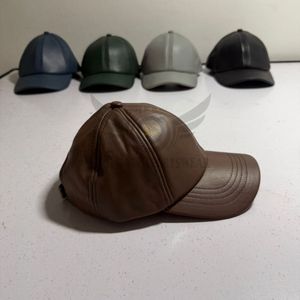 Casquette de baseball en cuir marron Stargaze Sportswear avec logo brodé, unisexe, décontractée, 56-58 cm, prix abordable, vente en gros, personnalisable - Product Image 5
