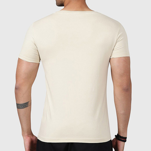Camisetas de Hombre 100% Algodón, Lisas, de Secado Rápido, Alta Calidad, Corte Holgado Informal, Diseño Sólido con Logotipo Estampado - Product Image 3