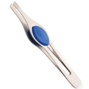 Stainless Steel Slanted Eyebrow Tweezers Pliers Precision Facial <b>Hair</b> <b>Remover</b> Ergonomic Beauty Grooming <b>Tool</b> - Product Image 1
