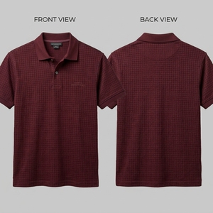 เสื้อเชิ้ตผู้ชายคุณภาพพรีเมียมสำหรับฤดูร้อน สไตล์ลำลอง พร้อมโลโก้สั่งทำด้านหน้า ผ้าฝ้าย 100% ระบายอากาศได้ดี แห้งเร็ว แขนสั้น - Product Image 3