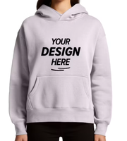 Sweat-shirt à capuche pour femme de haute qualité, en coton lourd, personnalisable avec logo imprimé, fabrication directe, export BD, OEM