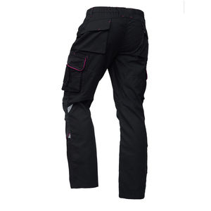 Pantalon de travail de sécurité haute visibilité en coton respirant et réfléchissant pour la construction - Product Image 3