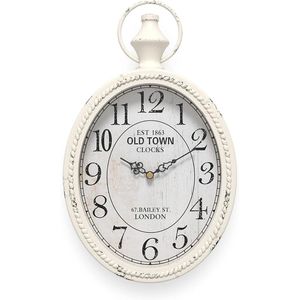 Reloj de Pared Pequeño de Estilo Retro Vintage, Diseño Antiguo, Funciona con Batería, Decoración Silenciosa para Cocina, Dormitorio u Oficina - Product Image 1