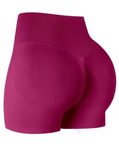 Shorts Deportivos de Cintura Alta para Mujer, Shorts de Ciclismo con Control de Abdomen, Levanta Glúteos, para Correr, Yoga, con Efecto Scrunch - Product Image 1