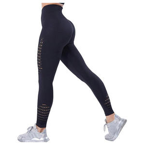 Leggings de fitness compressifs pour femmes, effet ventre plat, sculptant et rehausseur de fessiers, matière extensible anti-humidité, imprimé numérique à la taille - Product Image 3