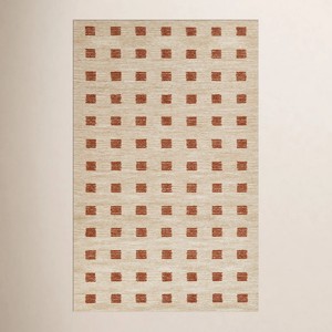 Neutral Tone Handspun Jute <b>Rug</b> for Eco Friendly Floor Covering Fits Natural Minimal and <b>Rustic</b> Color Schemes - Product Image 3