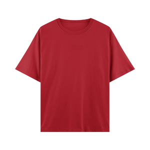 T-shirts pour hommes avec logo personnalisé, impression graphique brodée sur le devant, couleur unie, coupe classique, usage quotidien, 100% coton, OEM ODM - Product Image 5