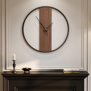 Walnut and Ash Veneer on Pine wooden <b>wall</b> clocks and <b>desk</b> clocks OEM Custom Wholesale | Aqdus Saleem India - Product Image 3