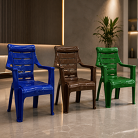 Chaise de salle à manger ergonomique pivotante en plastique massif minimaliste empilable pour enfants, idéale pour chambre, salon, cuisine