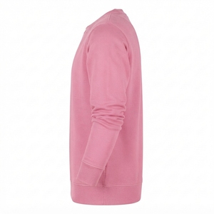 Sweat-shirt à col rond en polaire pour homme personnalisé, pull-over uni de qualité supérieure, manches longues, fabricant de vêtements OEM ODM - Product Image 2