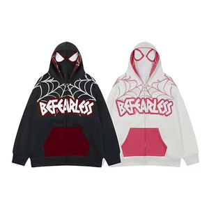 Sweat à capuche homme 400 GSM en coton pur épais, coupe droite, délavé à l'acide, tendance hiver, vente en gros, commandes en gros, prix compétitif - Product Image 1