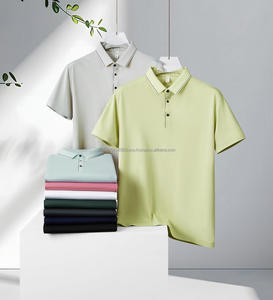 Polo de Golf Personalizado de Alta Calidad para Hombre, Secado Rápido, Diseño Sólido, Tejido de Punto Liso para Deporte - Product Image 2
